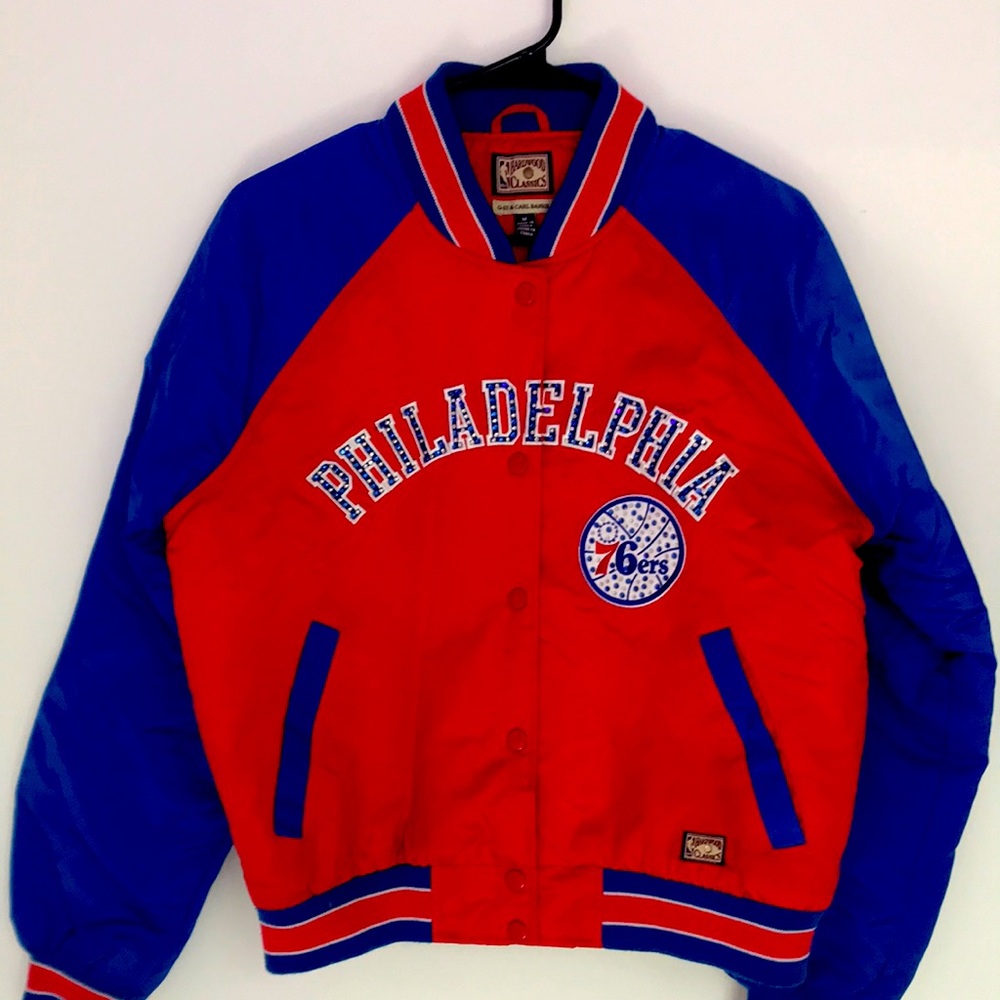 Vintage Harwood Classics Philadelphia 76ers jacket